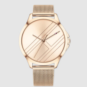 Reloj Tommy Hilfiger de acero en oro rosa