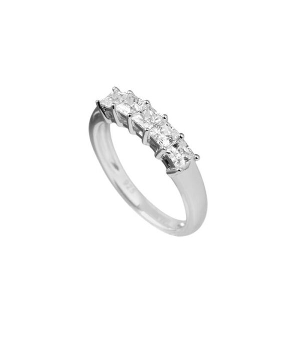 Anillo Plata y Circonita