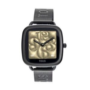 Reloj Tous smartwatch con brazalete de acero IP negro D-Connect