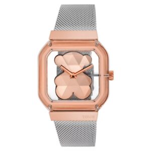Reloj TOUS D- Bear Party Plateado y Rosado